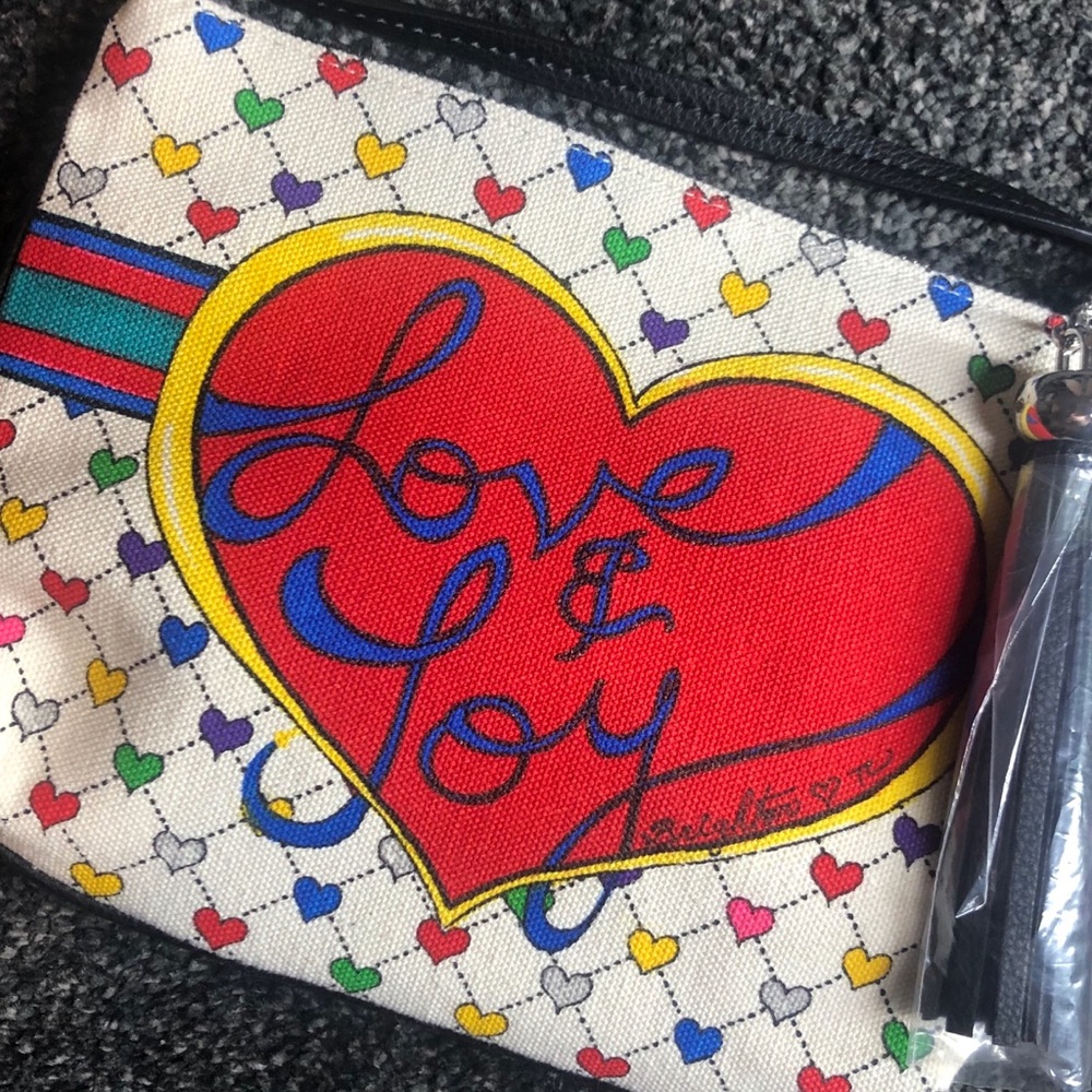 NWT- BRIGHTON- LOVE & JOY CROSSBODY PURSE